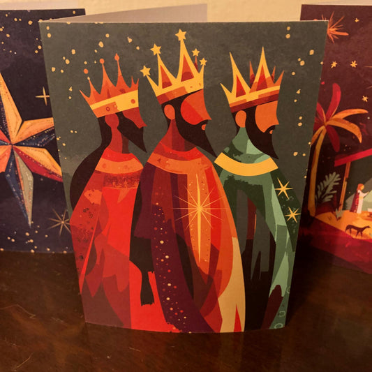Three Kings Christmas Card